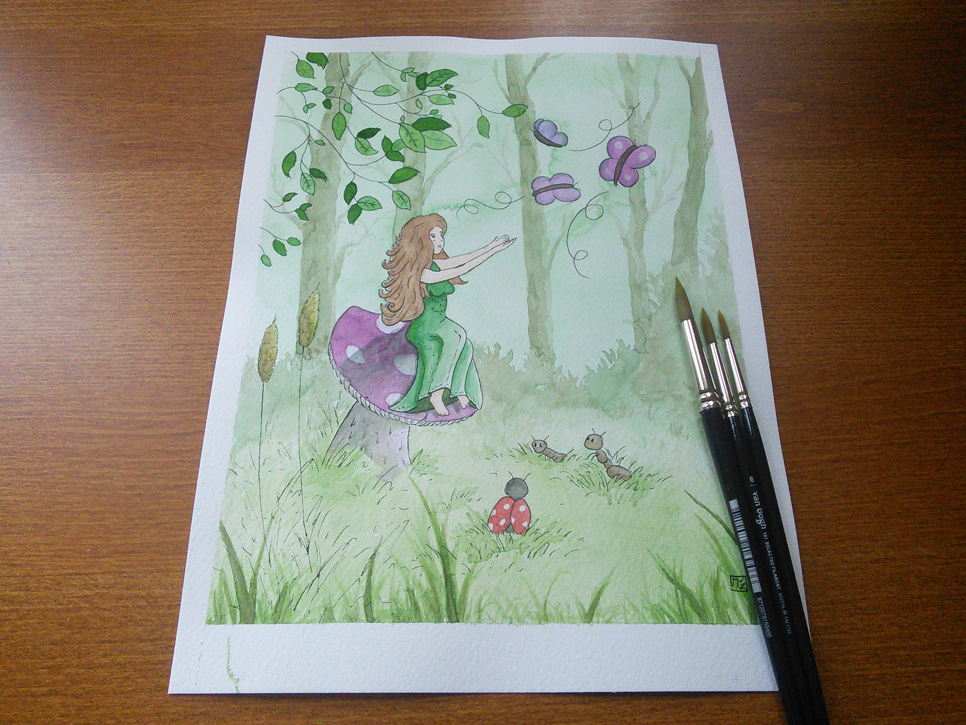 Forest Spirit Illustration