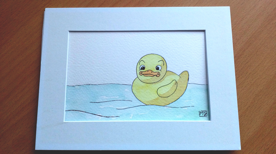 Rubber Ducky Illustration