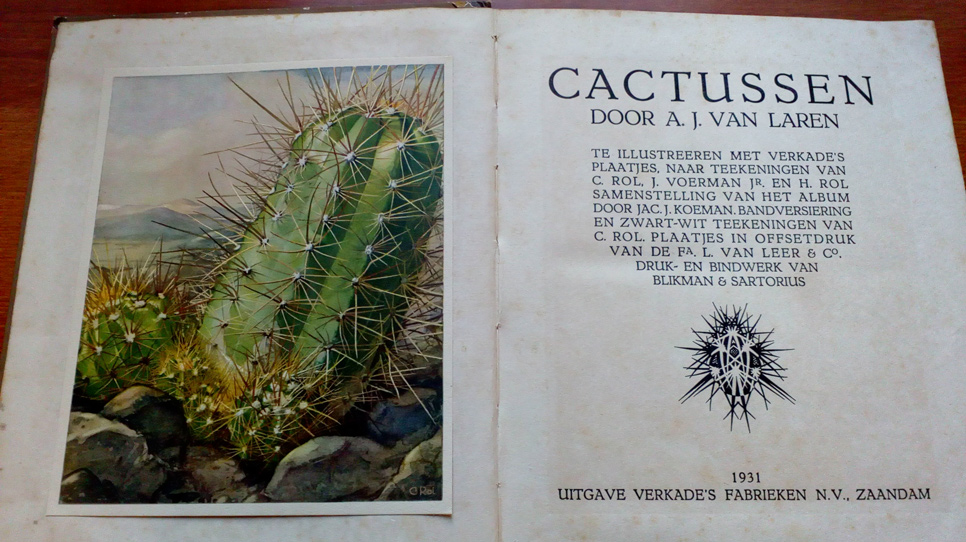Verkade book cactussen