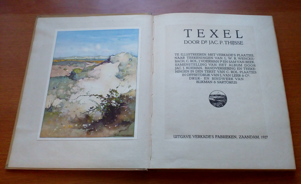Verkade book Texel